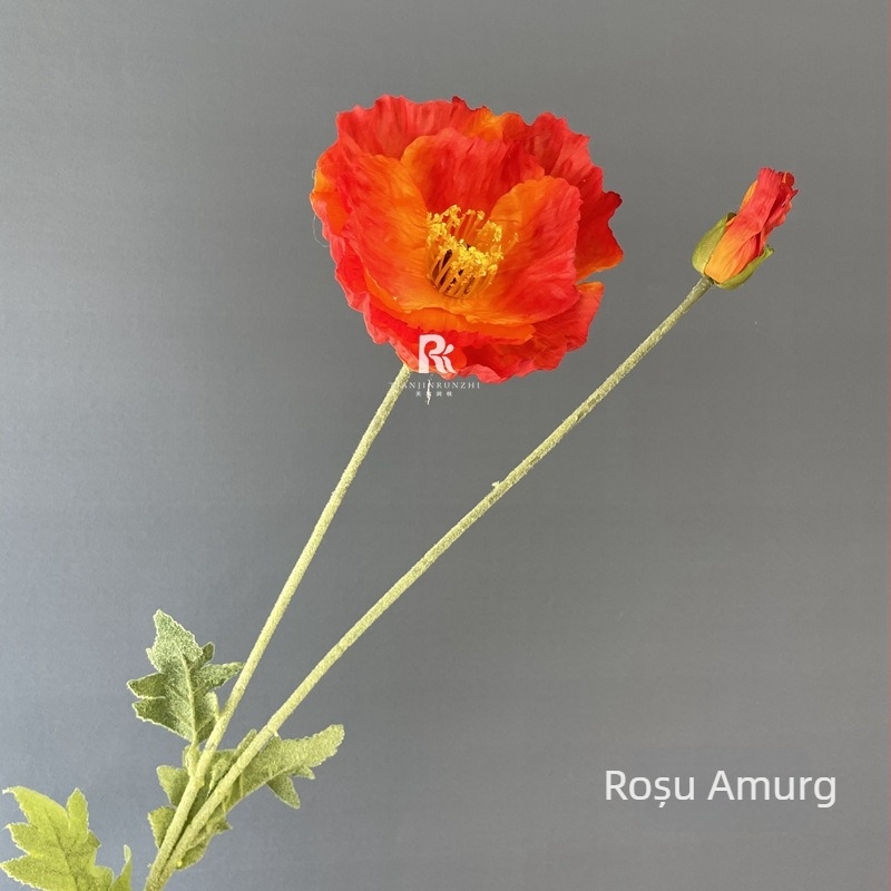Macii artificial mari – flori de satin pentru aranjamente de nuntă, decor, recuzită pentru fotografie și artă florală pentru casă