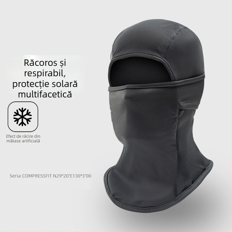 Balaclavă pentru motocicletă – mască de față cu acoperire totală, protecție împotriva vântului, primăvară-vară