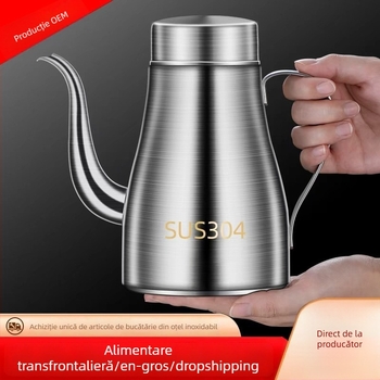 Recipient de ulei pentru bucătărie din oțel inoxidabil 304 – alimentare, recipient de ulei îngroșat