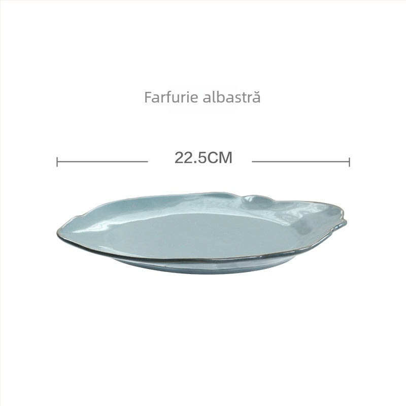 Veselă ceramică nordică, creativă – bol neregulat pentru fructe