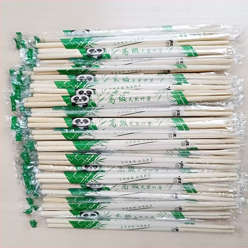 Set de tacâmuri de unică folosință pentru masă: set de patru piese cu boluri și bețișoare, plastic dur îngroșat, de înaltă calitate aeronautică, pentru picnic, grătar și uz casnic