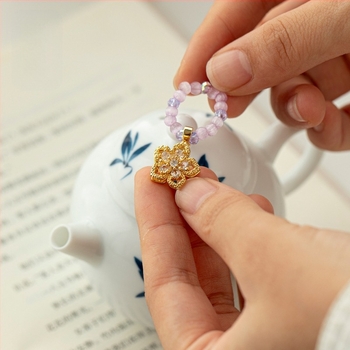 Nostalgic, handmade, mic pandantiv atârnat rotativ pentru uz casnic cu ceainic gaiwan — accesorii pentru ceremonia ceaiului