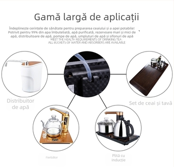 Tub de alimentare cu apă din silicon pentru ceainic și distribuție de apă, de calitate alimentară, inodor; furtun de pompă pentru servirea ceaiului