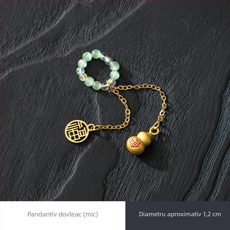Accesorii pentru ceainic în stil antic, lucrate manual: ceainic din lut mov, ceainic Xi Shi, pandantiv din piatră pentru lingură, pandantiv pentru capacul ceainicului