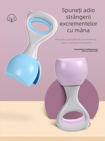 Colector de fecale pentru câini – instrument portabil pentru plimbări
