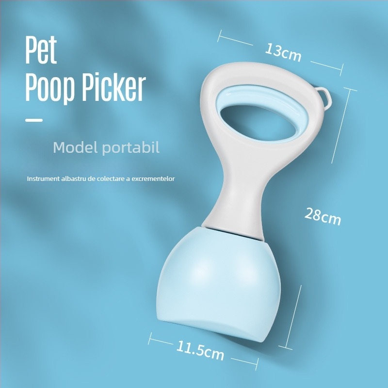 Colector de fecale pentru câini – instrument portabil pentru plimbări