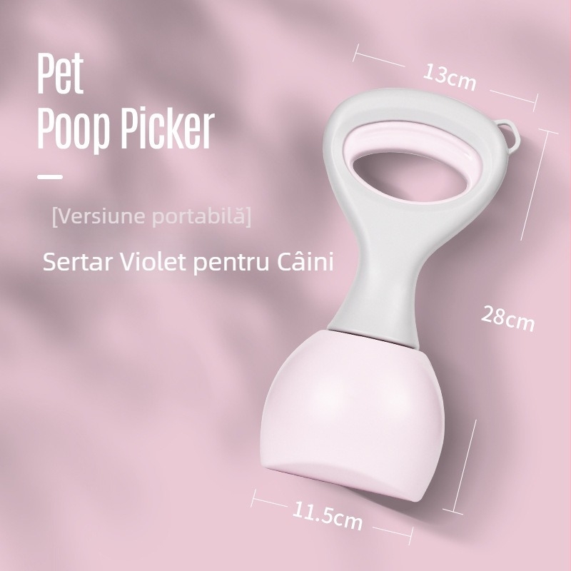 Colector de fecale pentru câini – instrument portabil pentru plimbări