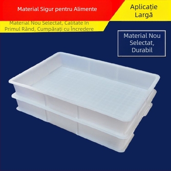Tavă din plastic și cutie de depozitare, cutie dreptunghiulară din plastic