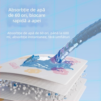 Scutece pentru câini și lenjerie igienică pentru cățeluși și câini adulți, material nețesut, pachet de 20 bucăți