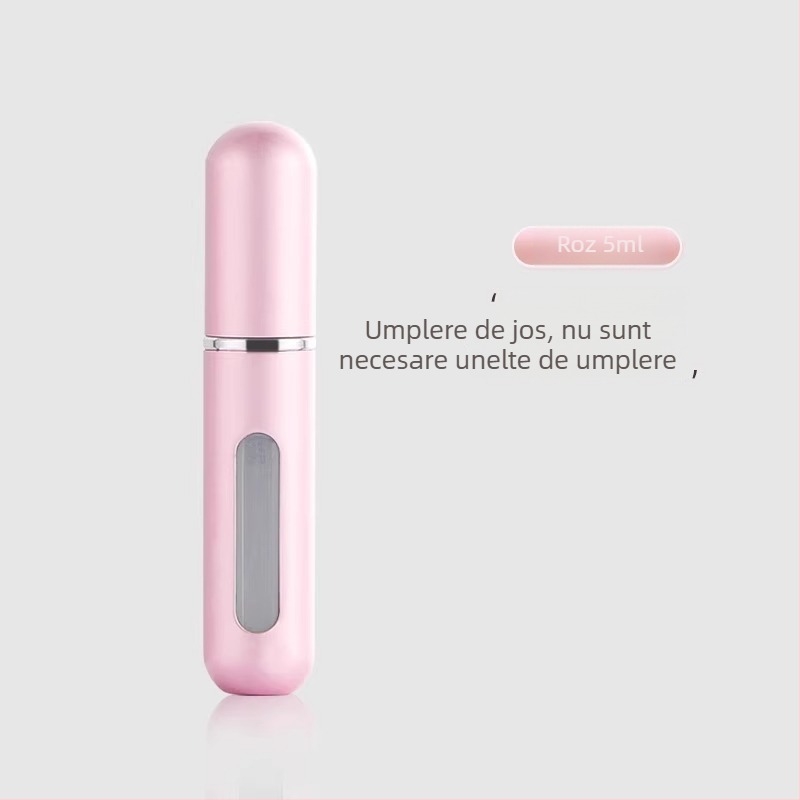 Flacon de parfum cu umplere la bază, spray portabil, 5 ml