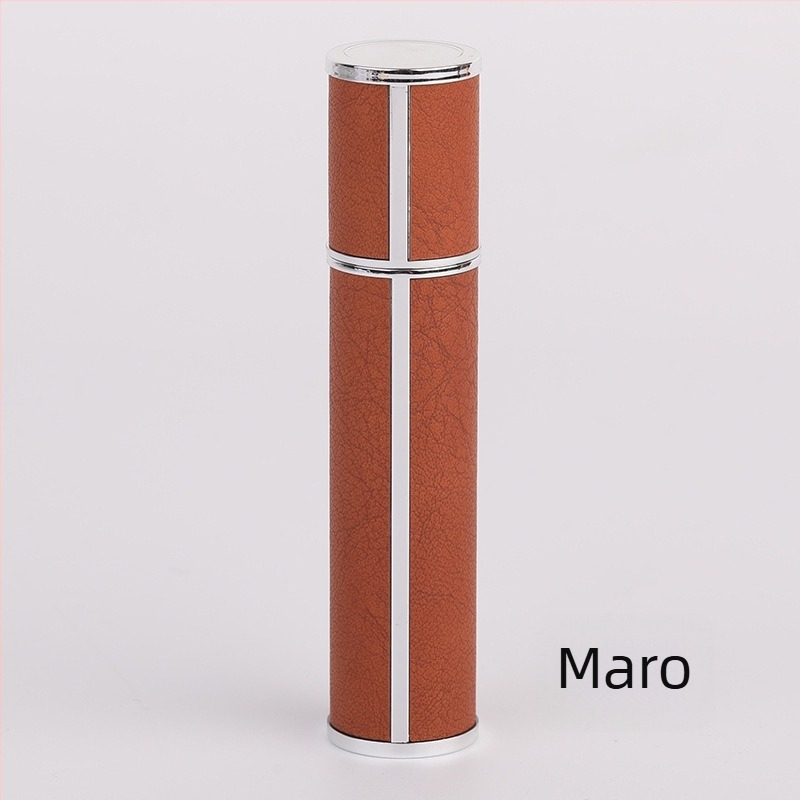 Sticluță de parfum de 10 ml pentru călătorii, din piele, elegantă și portabilă, eșantion pentru cosmetice cu pulverizator