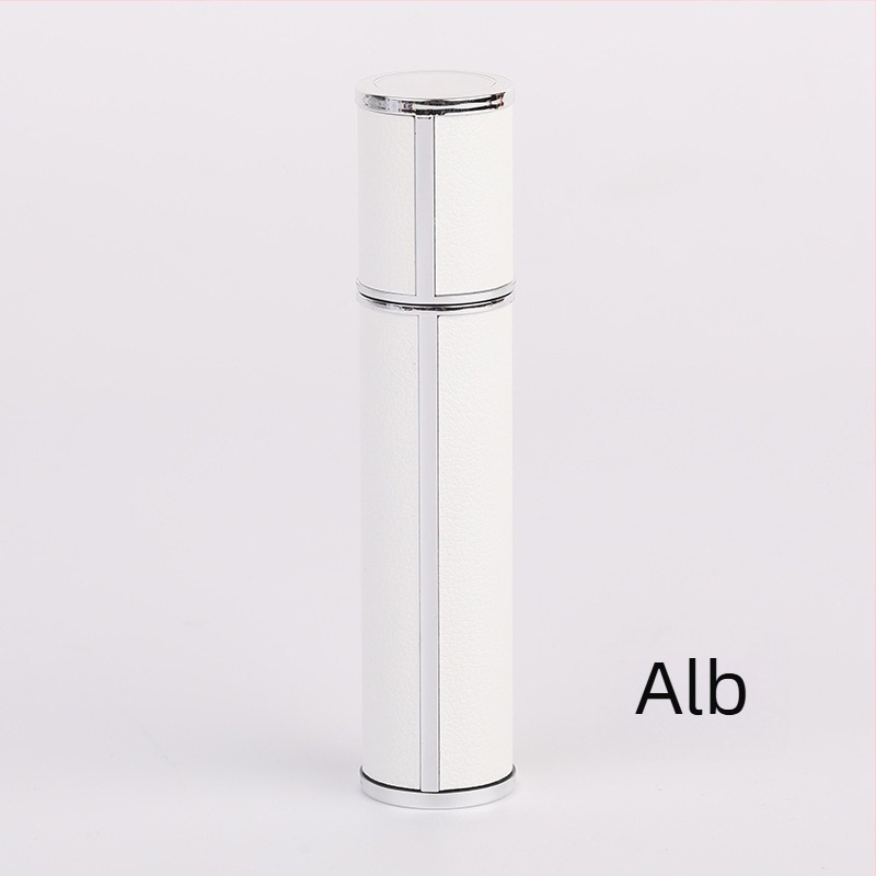 Sticluță de parfum de 10 ml pentru călătorii, din piele, elegantă și portabilă, eșantion pentru cosmetice cu pulverizator
