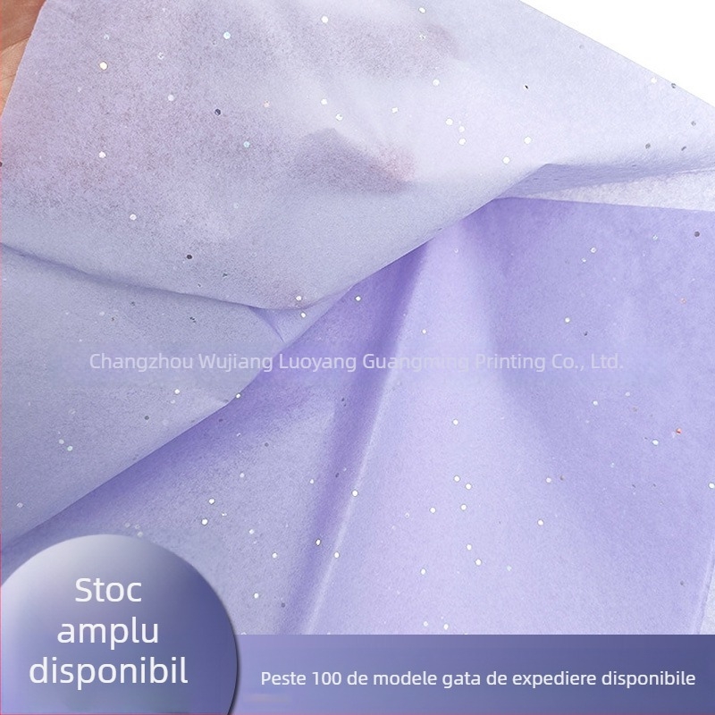 Hârtie de copiator colorată cu sclipici, 50×70 cm, pliabilă