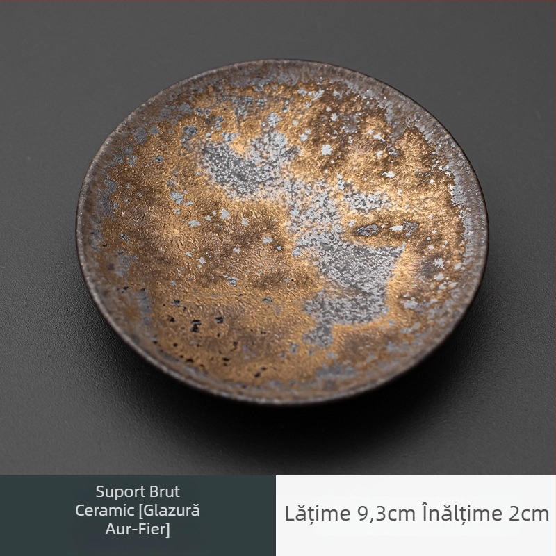 Suport ceramic pentru ceai, tavă izolantă pentru ceai, masă în stil japonez pentru ceai, accesorii pentru ceremonia de ceai Kung Fu