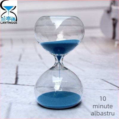 Ceas de nisip creat de 10 minute, decor din sticlă pentru casă, cadou