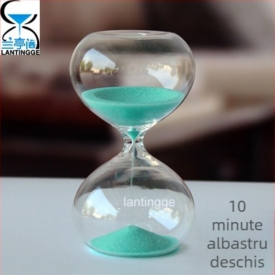 Ceas de nisip creat de 10 minute, decor din sticlă pentru casă, cadou