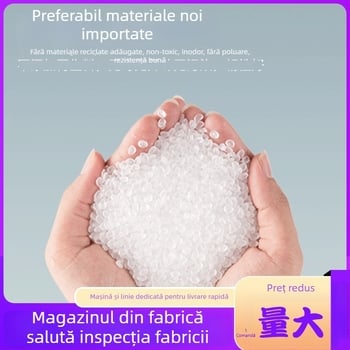 Geantă tote transparentă, cu două straturi, impermeabilă, pentru ambalarea hainelor