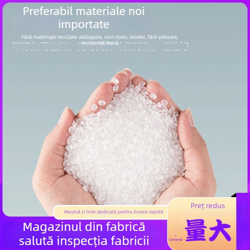 Geantă tote transparentă, cu două straturi, impermeabilă, pentru ambalarea hainelor