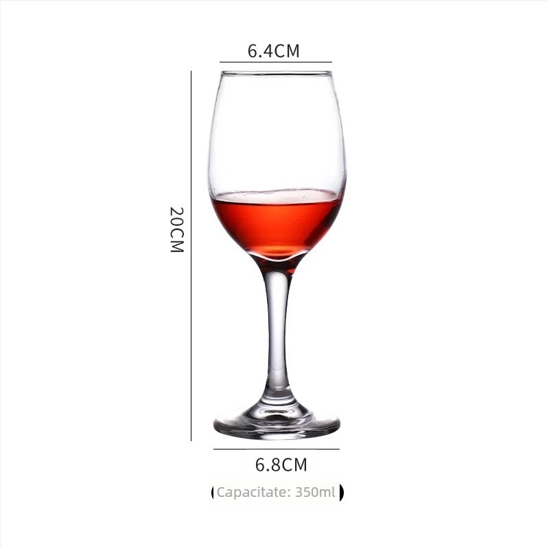 Set de pahare din cristal pentru vin roșu cu decantor, pahare înalte și pahare mici