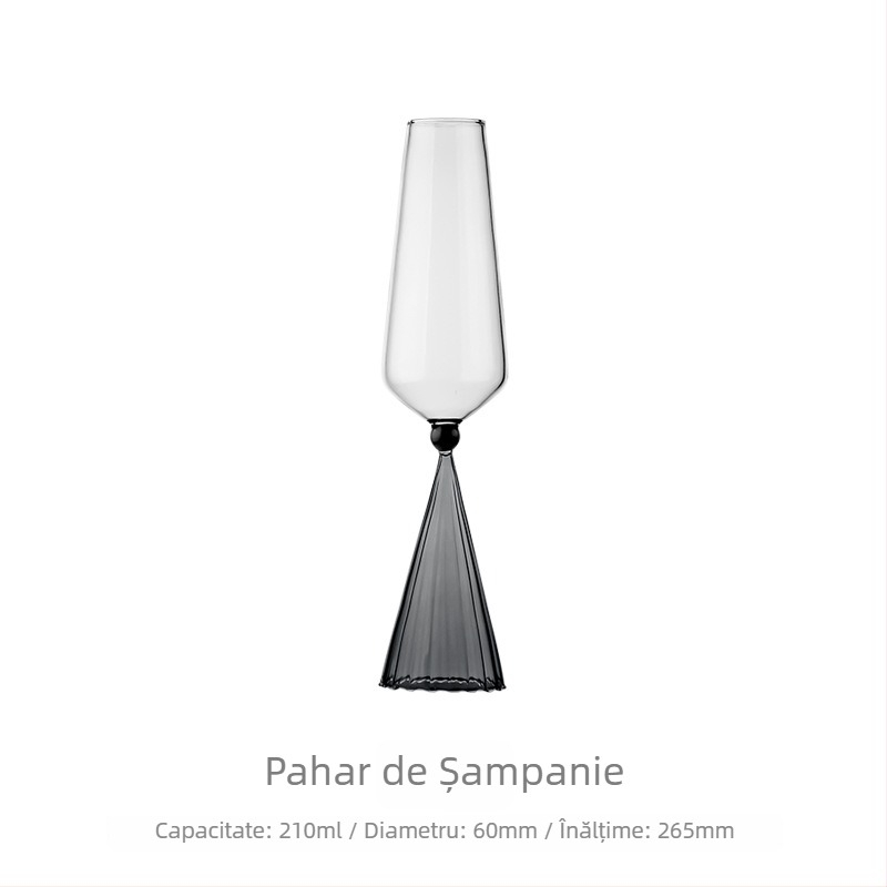 Set elegant de pahare pentru vin Burgundy cu decantator, pahare pentru vin roșu, pentru uz casnic, cadou de nuntă într-o cutie cadou