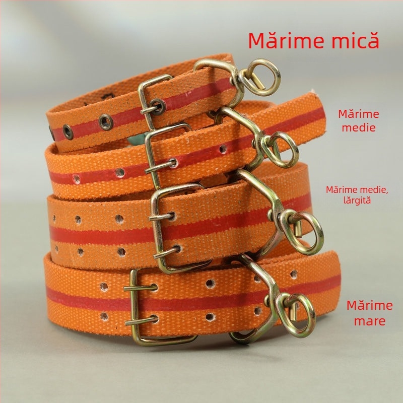 Curea telescopică pentru câini, reglabilă, din poliester, pentru câini de talie mare, medie și mică