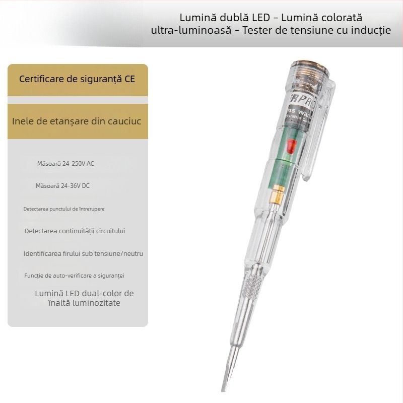 Maxide tester multifuncțional pentru circuite electrice, senzor cu cuplu mare