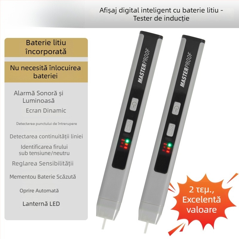 Maxide tester multifuncțional pentru circuite electrice, senzor cu cuplu mare