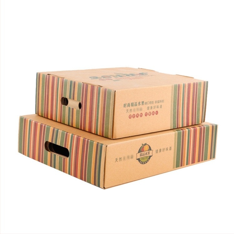 Cutie cadou din carton Kraft cu capac din două părți pentru cosmetice, îngrijire a pielii, alimente, ceai și fructe, imprimare color