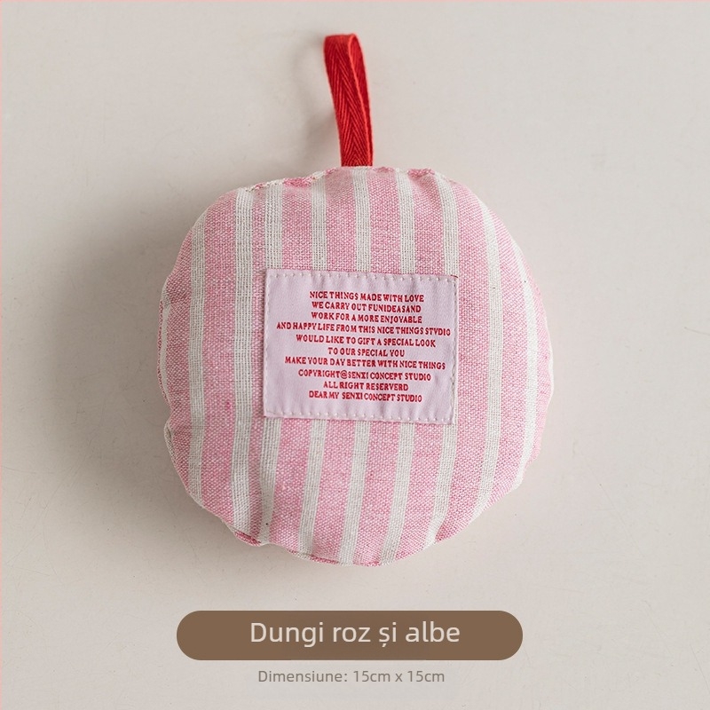 Padă izolatoare creativă pentru protecție împotriva arsurilor, pentru oale și ceainice, protecție pentru mânerul capacului, acoperire pentru oală/castron, recuzită foto pentru gătit cu dungi