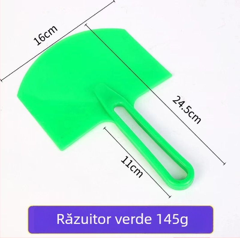 Gletieră din plastic, placă de gletuit din plastic și suport pentru placa cenușie