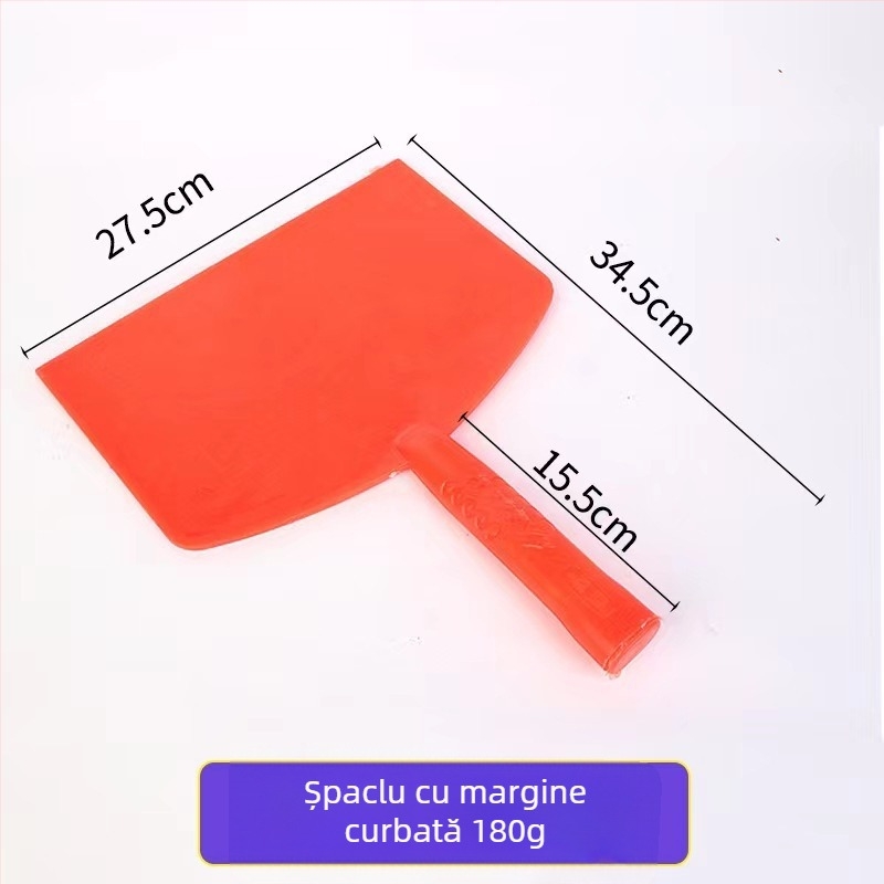 Gletieră din plastic, placă de gletuit din plastic și suport pentru placa cenușie