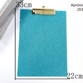 Clipboard din acril A4 cu clemă puternică pentru documente și suprafață de scriere