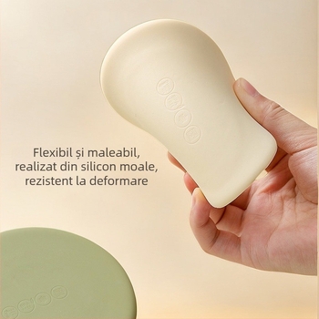 Capac universal din silicon pentru pahare, culoare crem, calitate alimentară, rezistent la temperaturi înalte, potrivit pentru pahare din sticlă și căni, accesoriu pentru capac