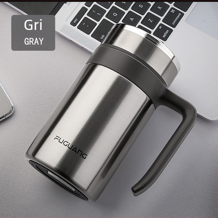 Fuguang termos din oțel inox cu mâner, capacitate mare, infuzor pentru ceai, interior 316, exterior 304, izolație 6-12 ore, cadou de afaceri, imprimare siglă, ambalaj cutie colorată
