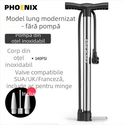 Pompa mică portabilă pentru biciclete, cu presiune înaltă, pentru biciclete de munte și mingi