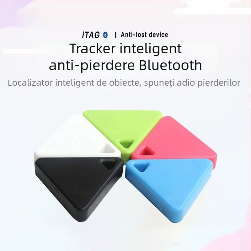 Tracker Bluetooth triunghiular multifuncțional pentru obiecte — localizator, alertă de pierdere și căutare bidirecțională