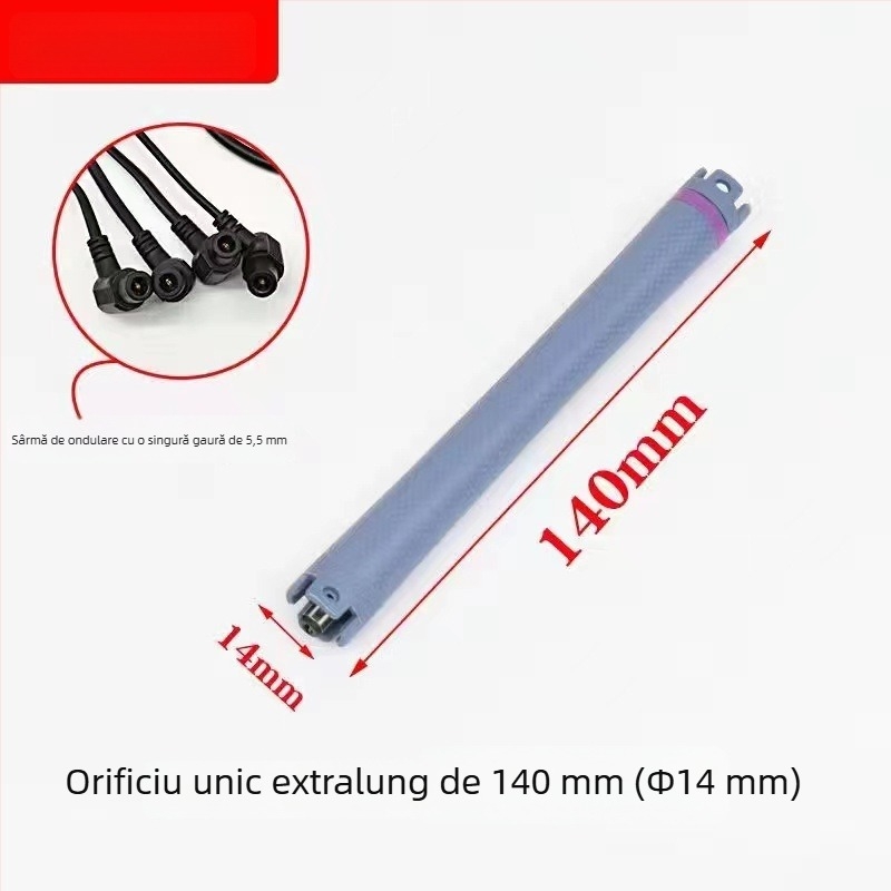 Bară de coafare cu încălzire digitală, 24V, gaură unică, diametru 5,5 mm, rezistentă la apă și explozii, instrument profesional pentru salon