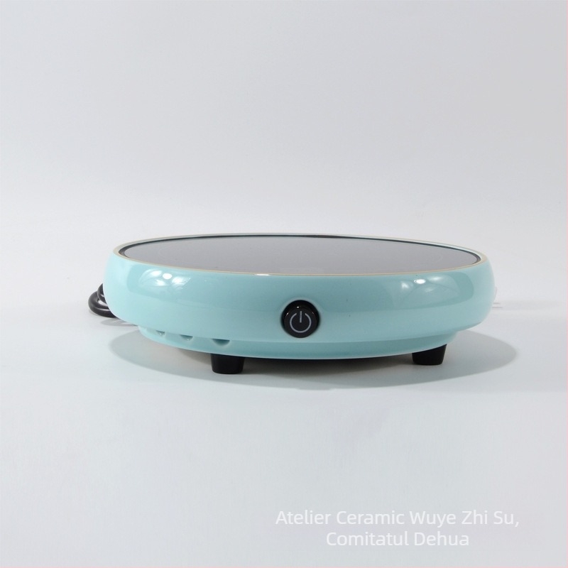 Ceainic din sticlă cu temperatură constantă pentru ceai și apă, plită ceramică electrică, set de ceai pentru uz casnic, formă circulară