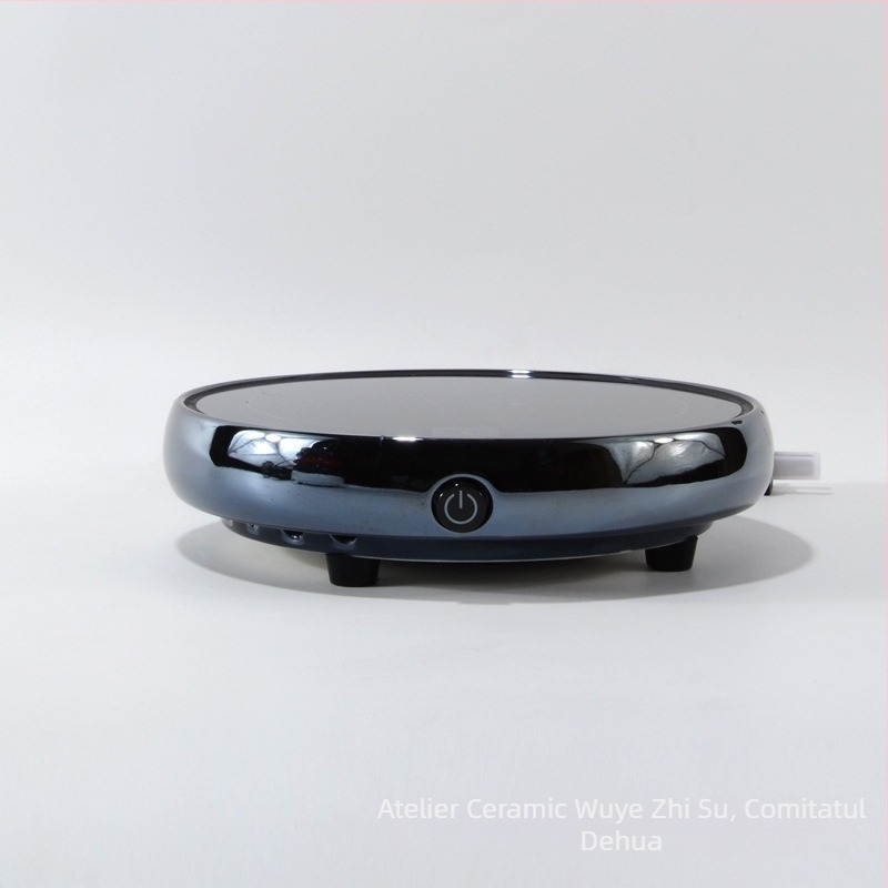 Ceainic din sticlă cu temperatură constantă pentru ceai și apă, plită ceramică electrică, set de ceai pentru uz casnic, formă circulară