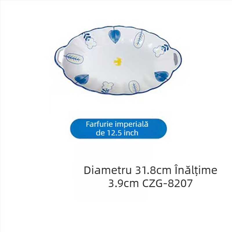 Set de veselă din porțelan cu oase, stil european, design modern minimalist, farfurii și boluri din ceramică, vase pentru acasă, cadou pentru casa nouă, vânzare en gros