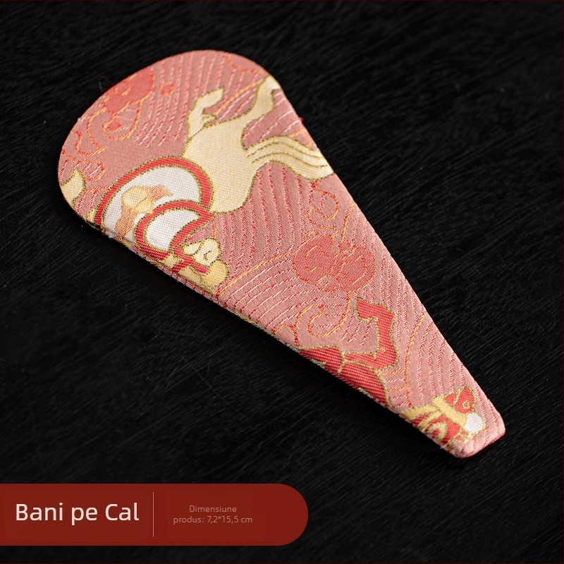 Pungă protectoare retro pentru foarfecele de ceai, pentru ceremonia ceaiului