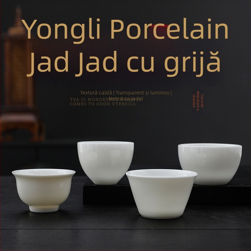 Ceasca de ceai din porțelan, stil chinezesc, pentru uz casnic și la birou