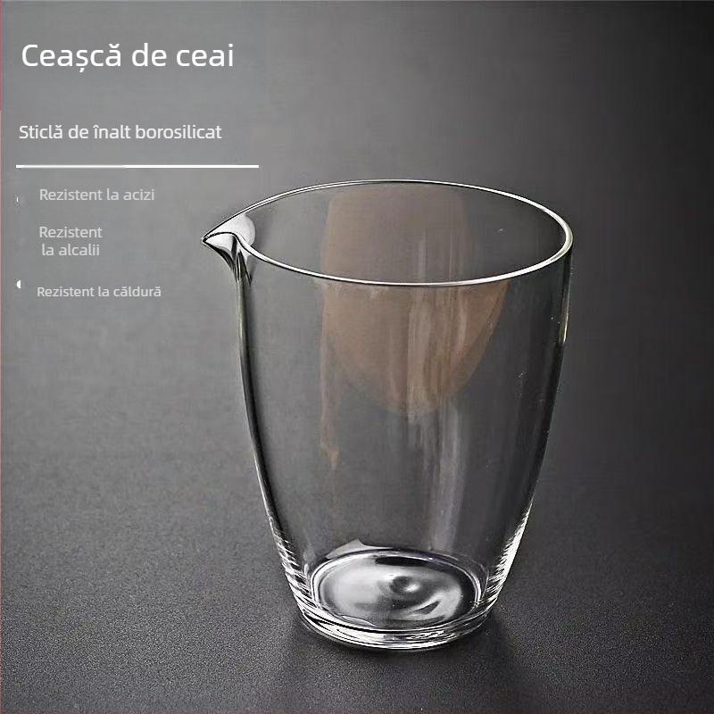 Divizor de ceai din sticlă, stil japonez, îngroșat, rezistent la temperaturi înalte, lucrat manual, accesoriu de ceai de înaltă calitate