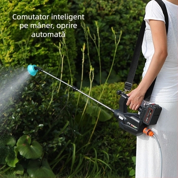 Pistol de pulverizare electric cu presiune înaltă pentru aplicarea pesticidelor și dezinfectare, utilizare agricolă și casnică, baterie litiu înlocuibilă, conector Makita, încărcare universală