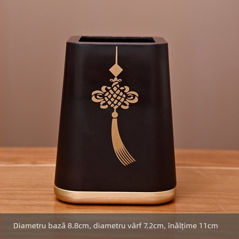 Set Bakelit pentru ceremonia ceaiului Șase Domni – unelte de preparare a ceaiului, recipient de depozitare, suport pentru pixuri, suport pentru ceai, rechizite de birou, accesorii pentru servirea ceaiului