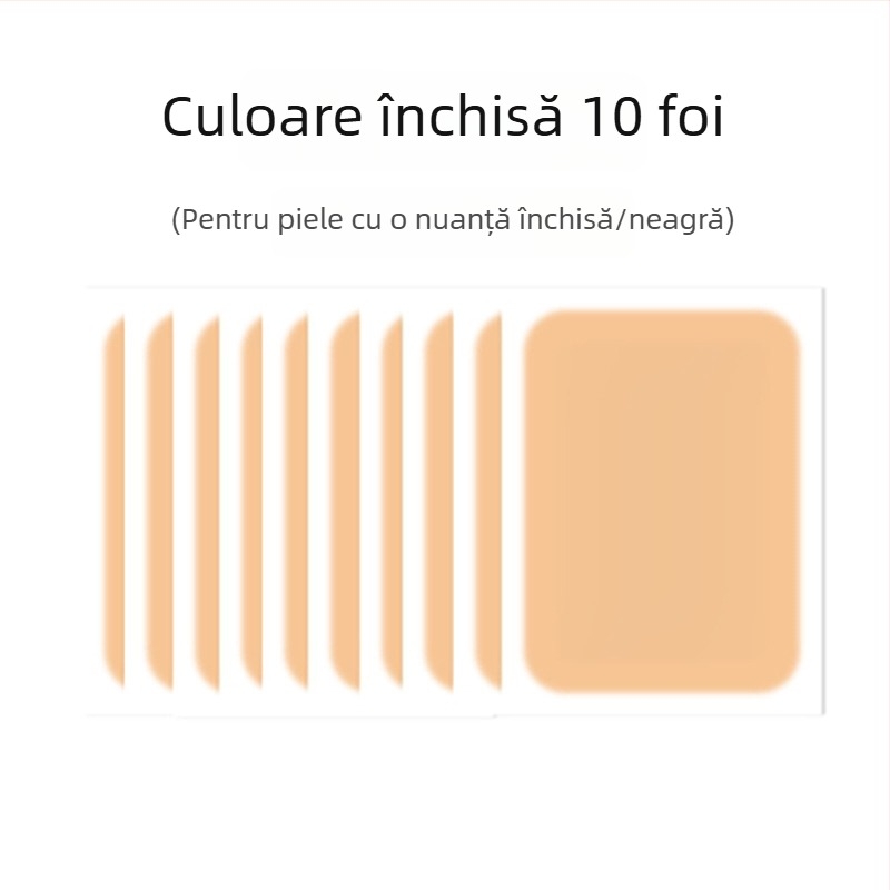 Patch pentru acoperirea cicatricilor și a petelor de naștere – acoperire invizibilă pentru tatuaje, culoare pielii, semi-permanent