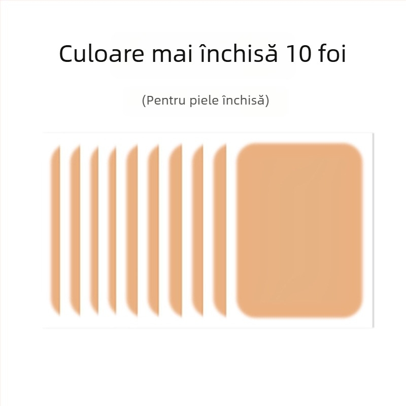 Patch pentru acoperirea cicatricilor și a petelor de naștere – acoperire invizibilă pentru tatuaje, culoare pielii, semi-permanent