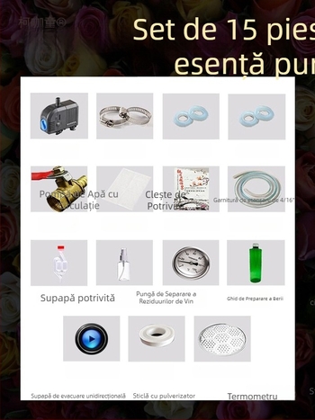 Distilator compact pentru uz casnic – echipament de distilare pentru băuturi spirtoase, la scară mică