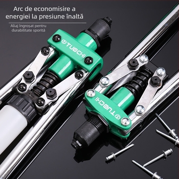 Pistol manual de nituri pentru uz casnic, dispozitiv mic de nituri, calitate industrială, economisire de efort