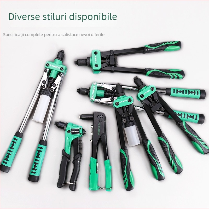 Pistol manual de nituri pentru uz casnic, dispozitiv mic de nituri, calitate industrială, economisire de efort